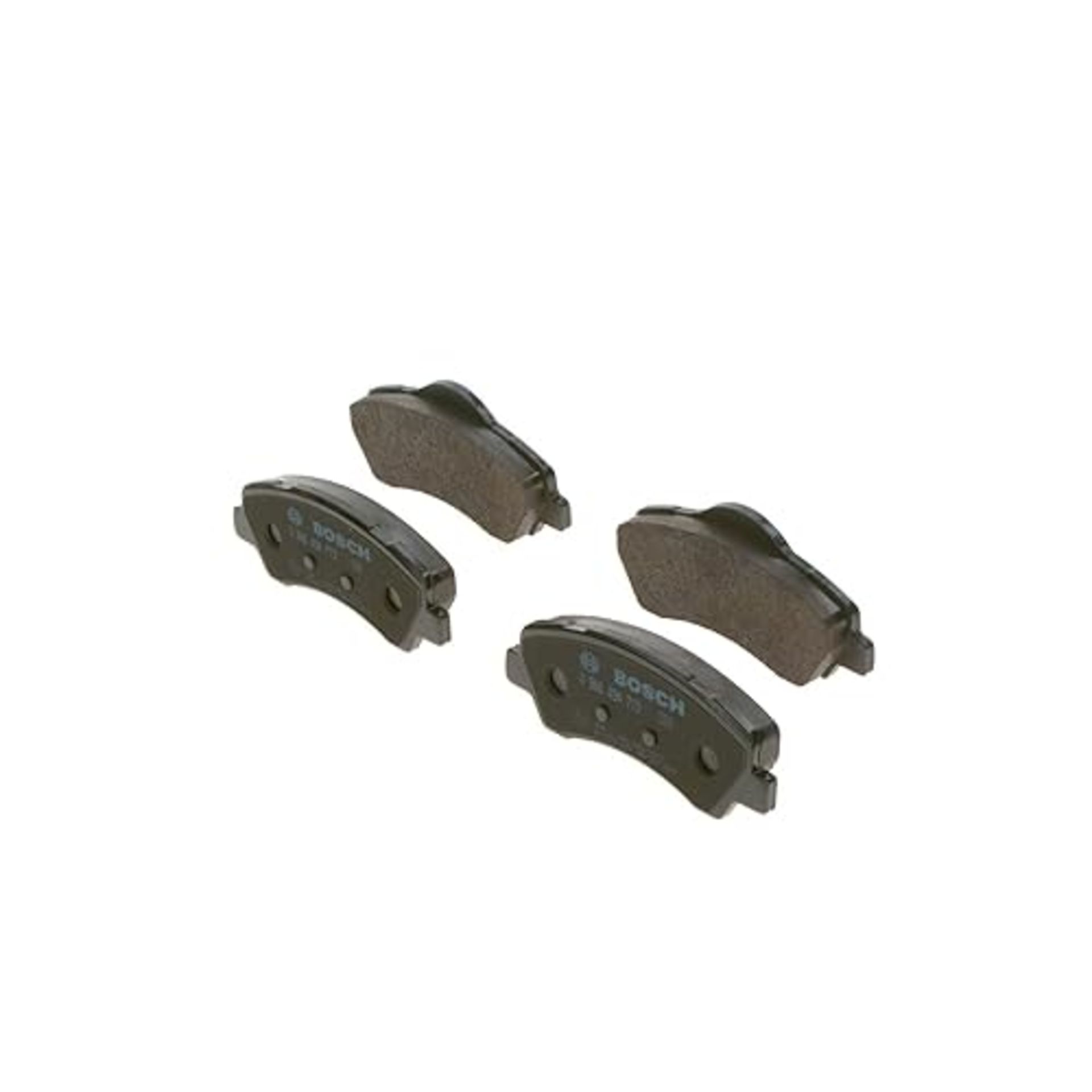 Bosch BP1708 Brake Pads - Front Axle - ECE-R90 Certified - 1 Set of 4 Pads