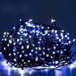 Quntis Battery Operated LED String Fairy Lights 40M 300Led Colourful Christmas Tree Li...