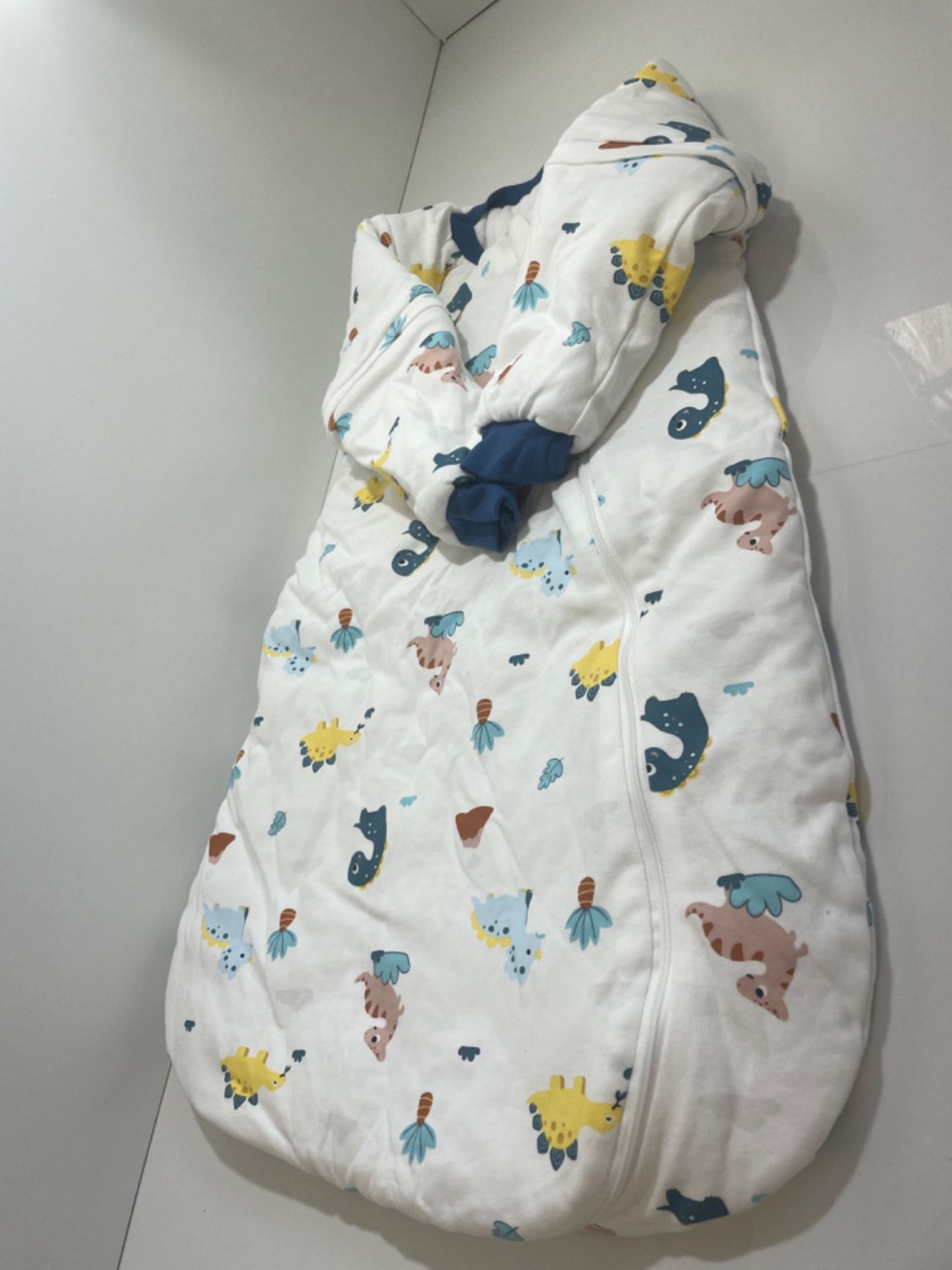 Lanjue Baby Winter Sleeping Bag, Baby Sleep Sack 3.5 Tog With Detachable Long Sleeves Organic Cot... - Image 3 of 3