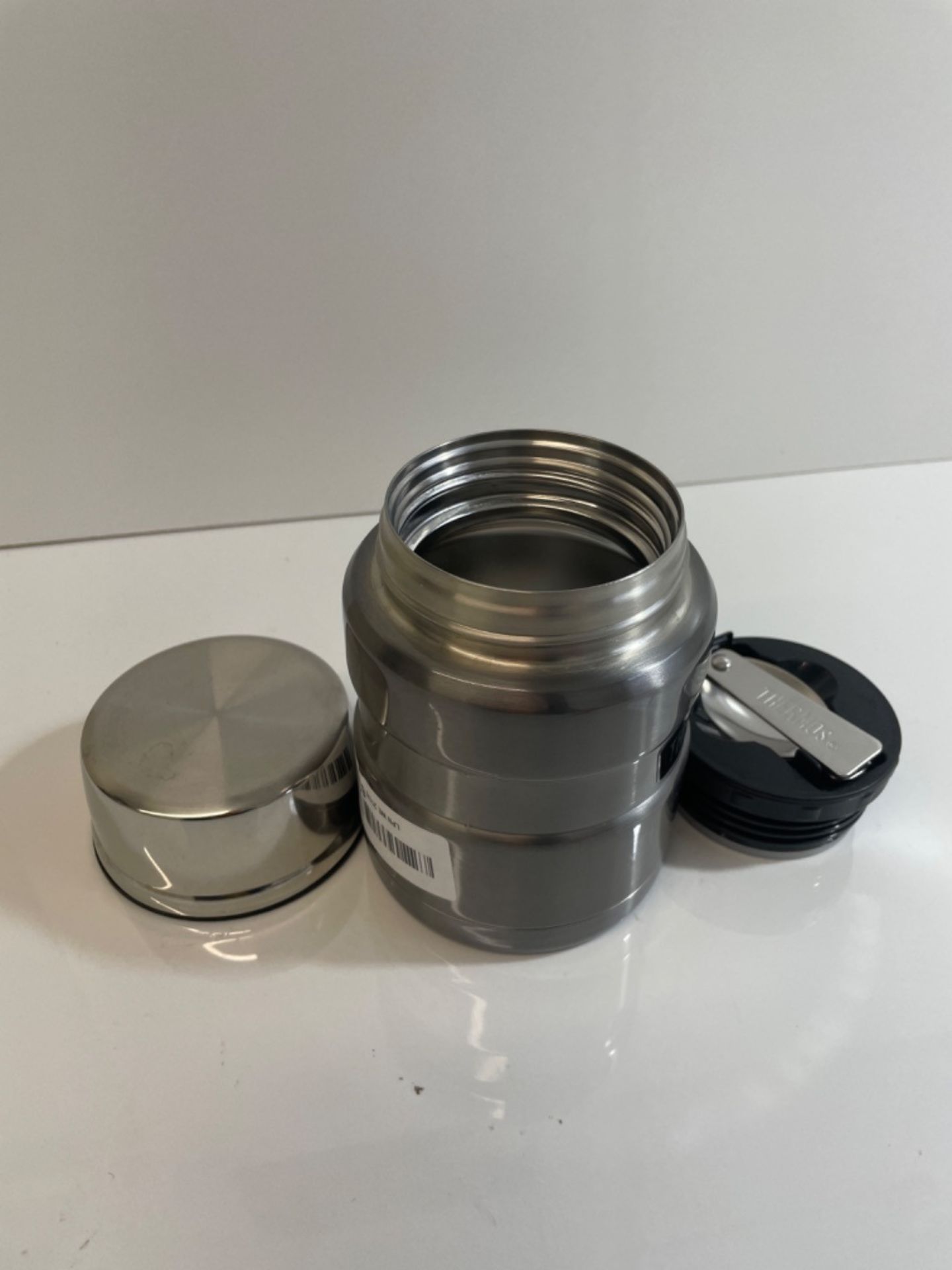 Thermos Food Flask, Gun Metal, 9.4 X 9.4 X 14.2 Cm - Image 2 of 2