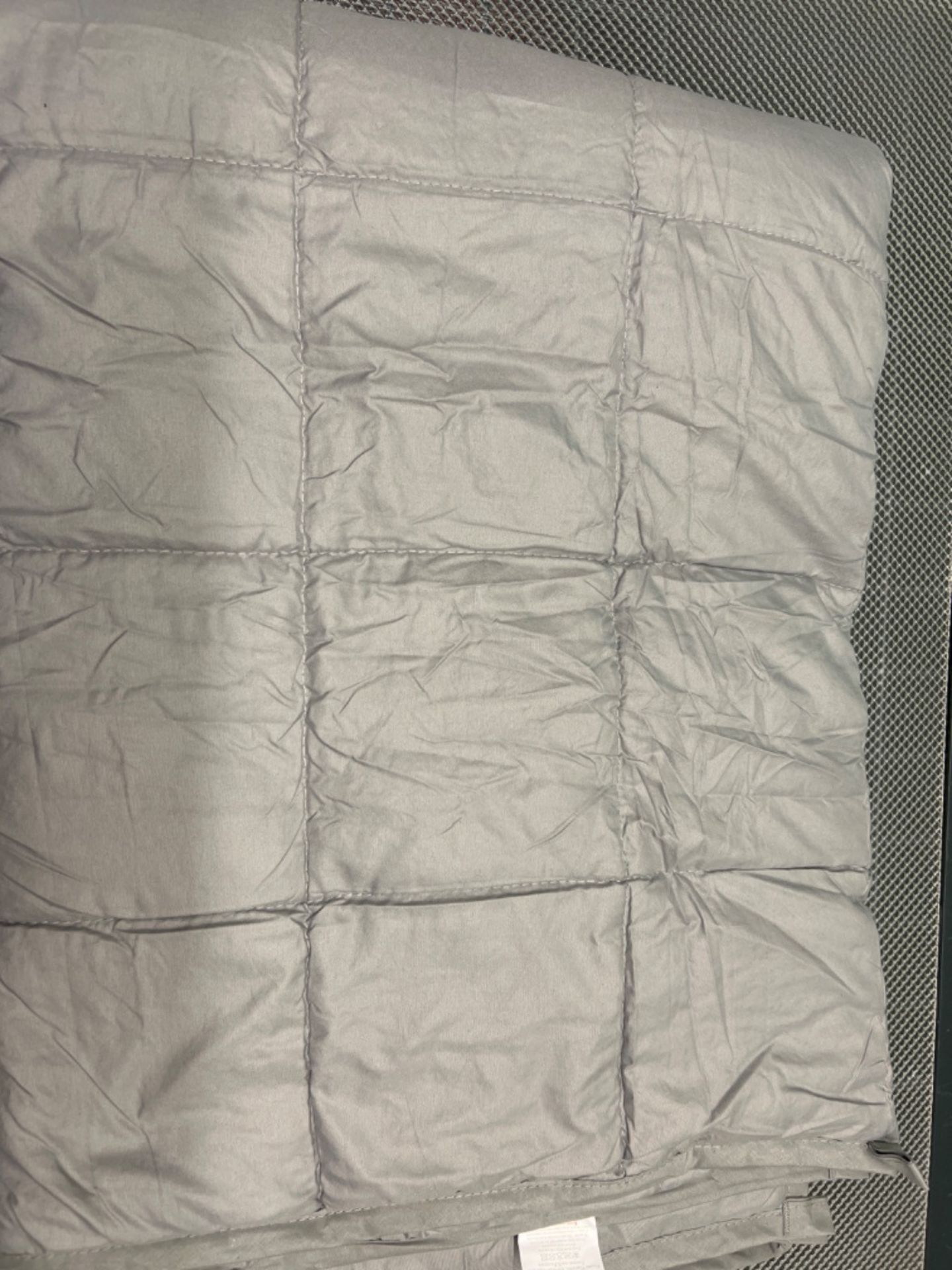 Brentfords Weighted Blanket 6Kg For Adults Children, Single/Double - Silver Grey - 125 X 180Cm, 6... - Bild 2 aus 3