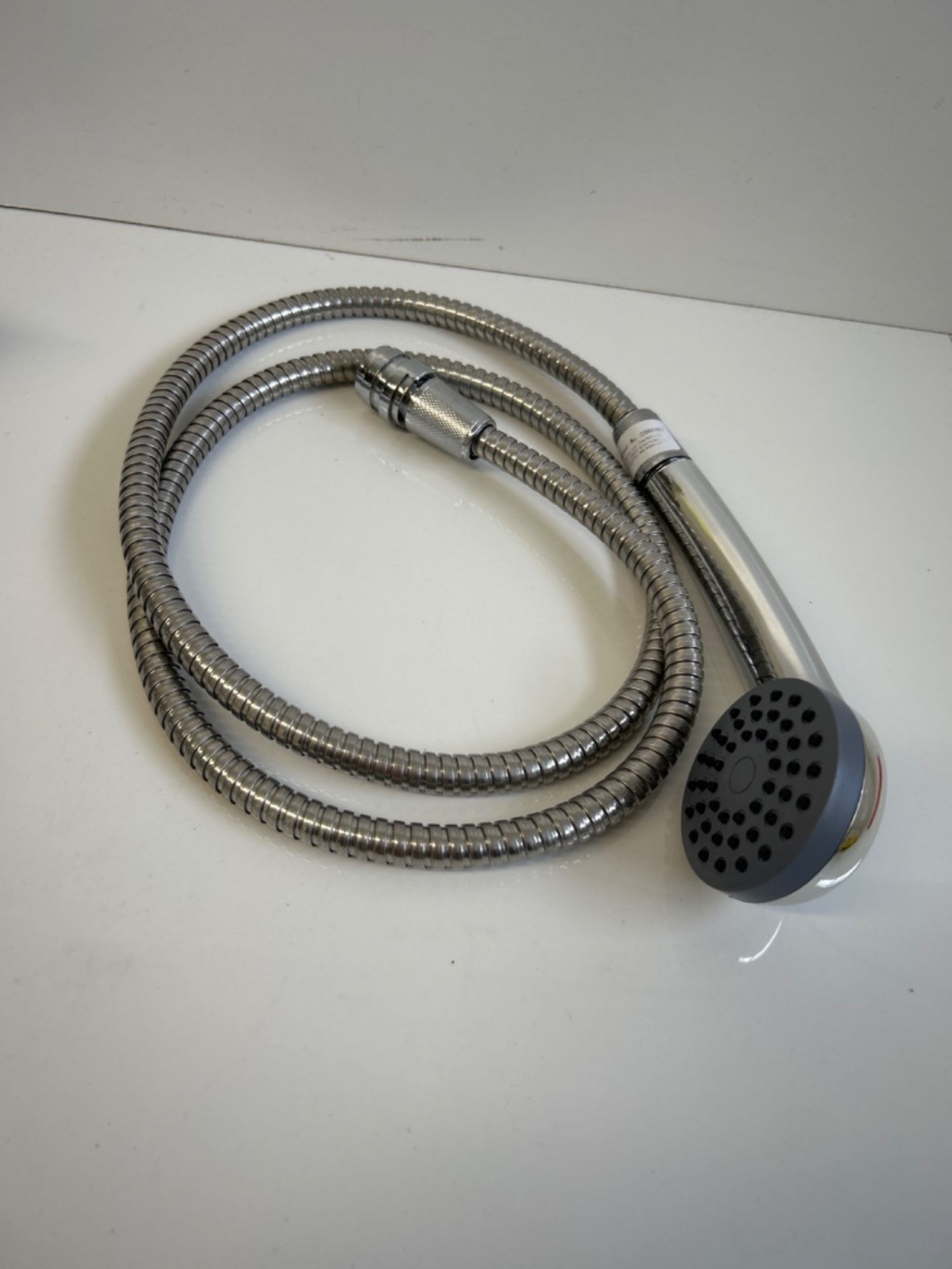 Wenko WK22866 Handbasin-Mobile Hand Stainless Steel Shower Hose, Silver Shiny, 6.5 X 150 X 3.5 Cm - Image 2 of 3