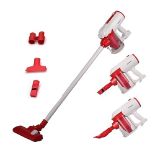 Belaco Hoover Corded Upright Vacuum Cleaner 600W White & Red 3 In 1 Stick Handheld Vacuum Cleaner...