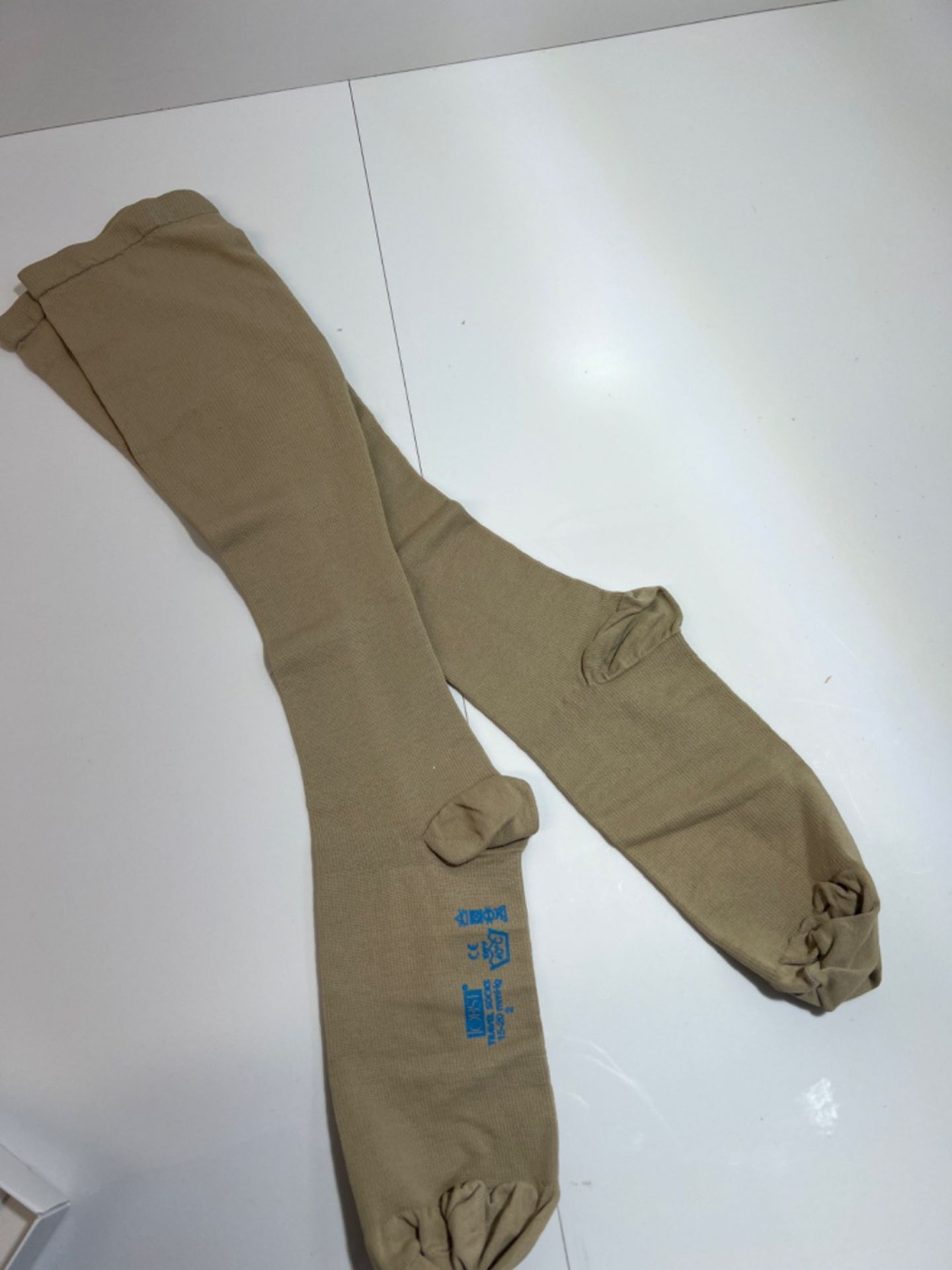 Jobst Travel Knee High Compression Socks - Helps To Prevent Deep Vein Thrombosis During Travel -... - Image 3 of 3