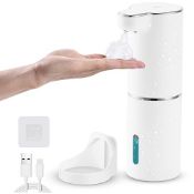 Foam Automatic Soap Dispenser Electric, Laopao No-Touch Sensor Soap Dispenser Touchless Wall Moun...