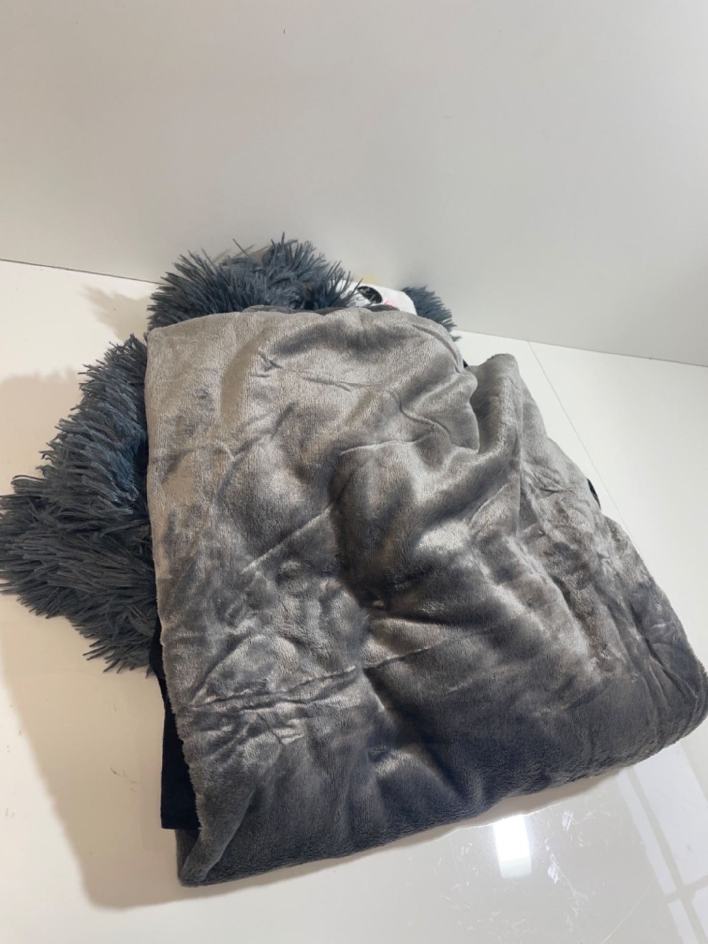 Shoppawhile Penguin Gifts For Women Wearable Hooded Blanket For Women Soft Warm Fluffy Penguin Ho... - Image 3 of 3