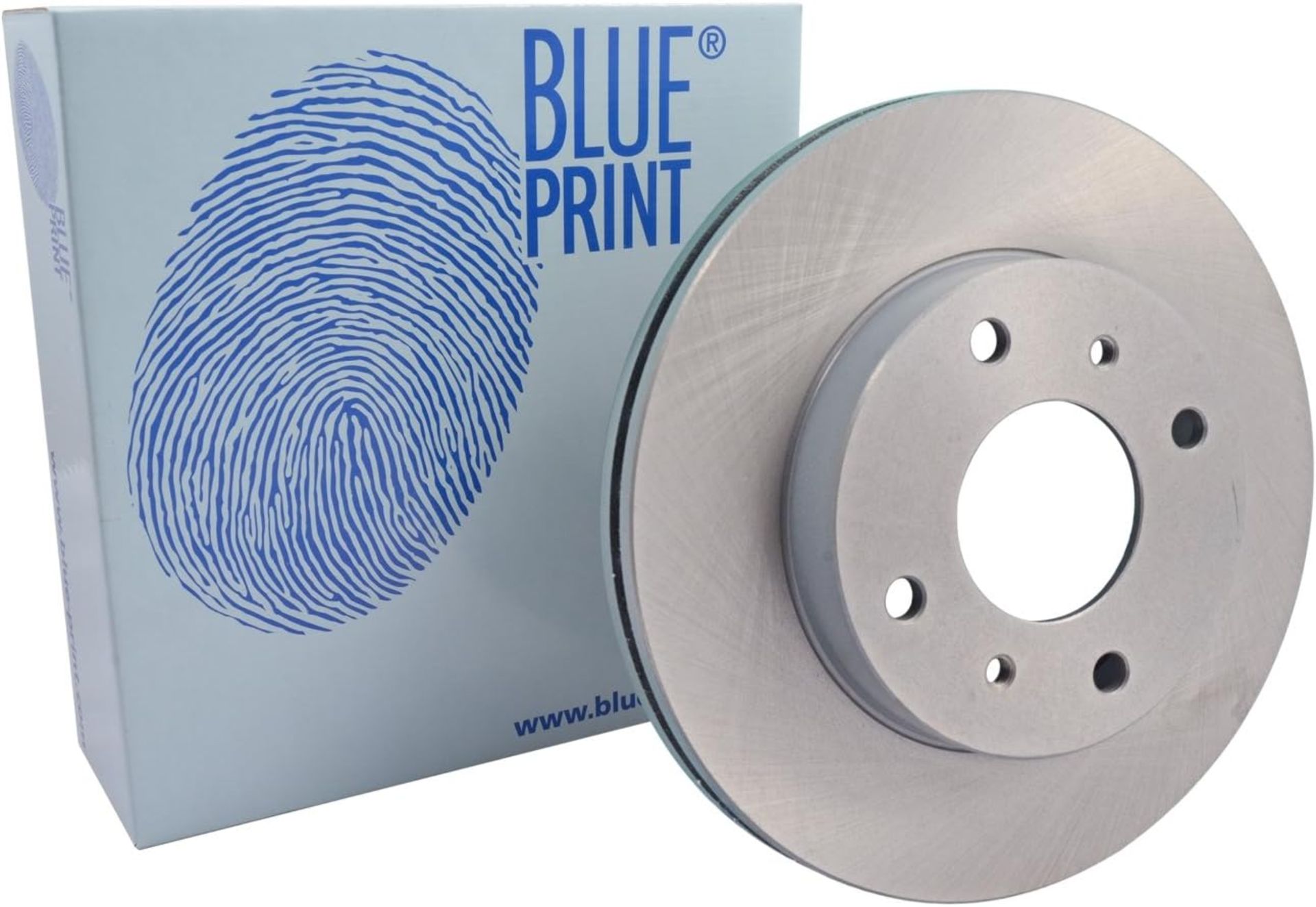 Blue Print ADN14341 Brake Disc Set (2 Brake Disc) Front, Internally Ventilated, No. of Holes 4