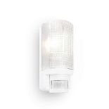 Motion Outdoor Lights Mains Powered - PIR Lights Outdoor - Bulkhead Wall Lights With Motion Senso...