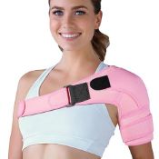 Chlffua Shoulder Brace For Women Adjustable Shoulder Support Brace For Left and Right Shoulder Co...