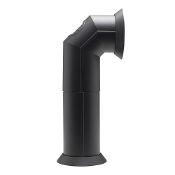 Dimplex Stove Pipe, Matte Black Plastic Flue Pipe Accessory For Electric Fires, With Straight Or...