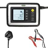 Ring RSC612 12A Smart Battery Charger, 12V Vehicles To 5.0L, All Battery Types, Stop/Start, 7 Sta...