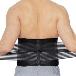 Neotech Care Neoprene Back Brace, Lumbar Support With Double Banded Strong Compression Pull Strap...