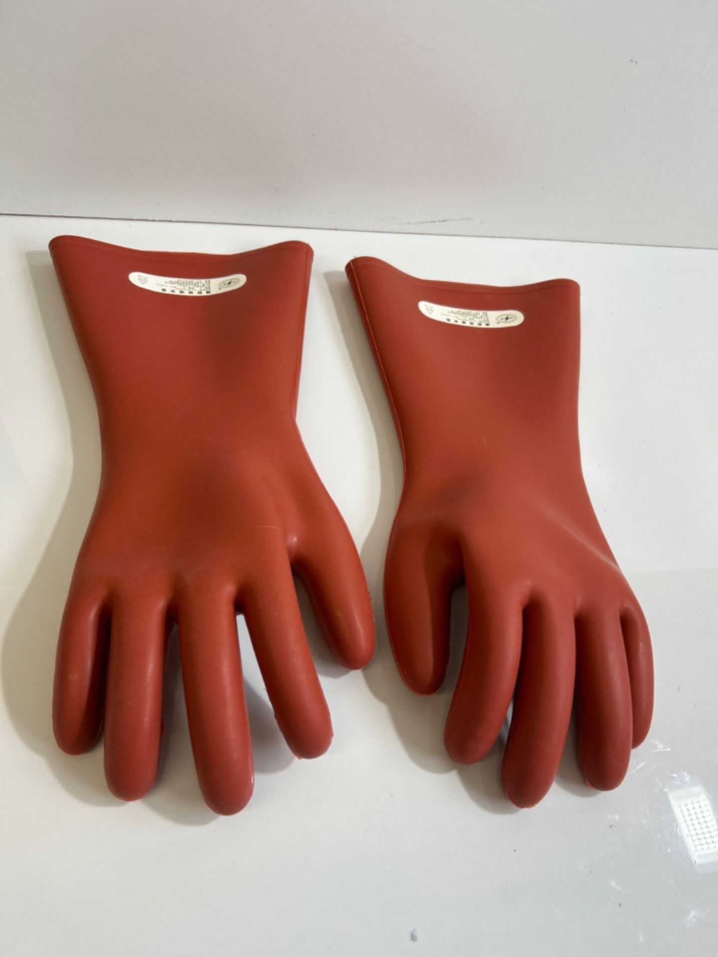 Electrical Insulated Rubber Gloves Electrician 12Kv High Voltage Safety Protective Work Gloves In... - Image 2 of 3