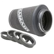 Ramair Filters CC-296-Uni Universal Neck Performance Cone Air Filter With Reducing Rings