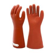 Electrical Insulated Rubber Gloves Electrician 12Kv High Voltage Safety Protective Work Gloves In...