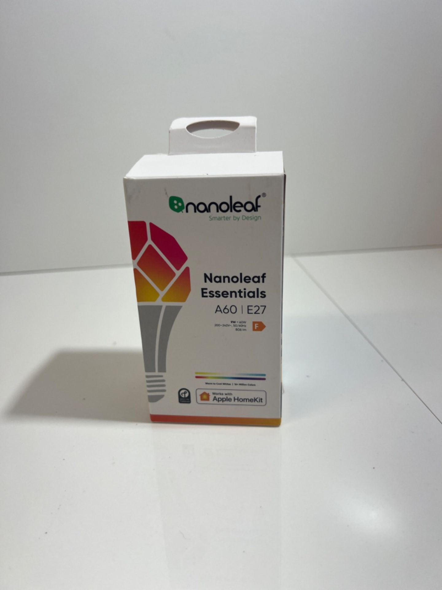 Nanoleaf Essentials | Smart A60 Bulb | 800Lm | White | 2700K-6500K | 120V-240V | E27 V2 UK - Image 2 of 2