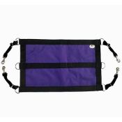 Majestic Ally 1200D 29"X19" Horse Stall Guard With Adjustable Straps and Hardware (Purple Black)