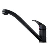 [Matte Black Style] Hapilife Contemporary 360° Swivel Spout Single Lever With UK Standard Fittin...
