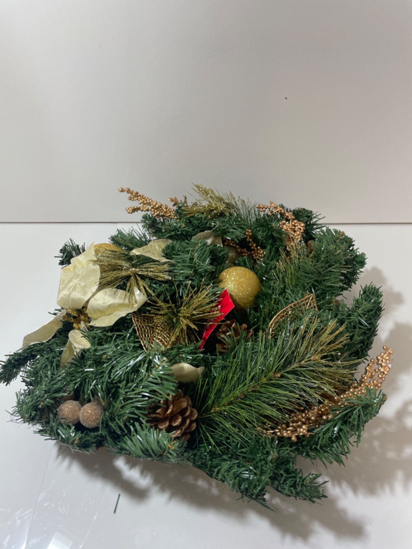 WeRChristmas Decorated Garland Christmas Decoration, 6 Feet - Cream/Gold - Bild 2 aus 3