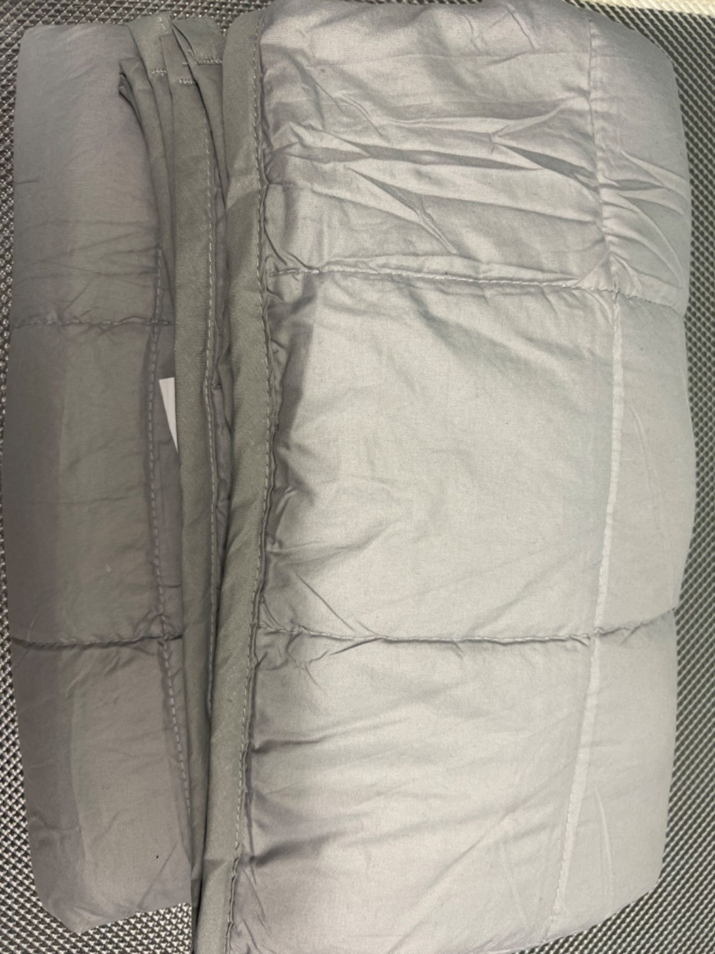 Brentfords Weighted Blanket 6Kg For Adults Children, Single/Double - Silver Grey - 125 X 180Cm, 6... - Bild 3 aus 3