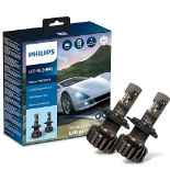 Philips Ultinon PRO9100 LED Car Headlight Bulb (H4), 350%, 5.800K, Set of 2