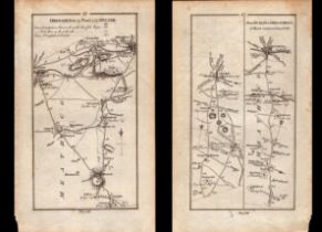 Ireland Rare Antique 1777 Map Slane Drogheda Dunleek Ardee Naul Co Meath.