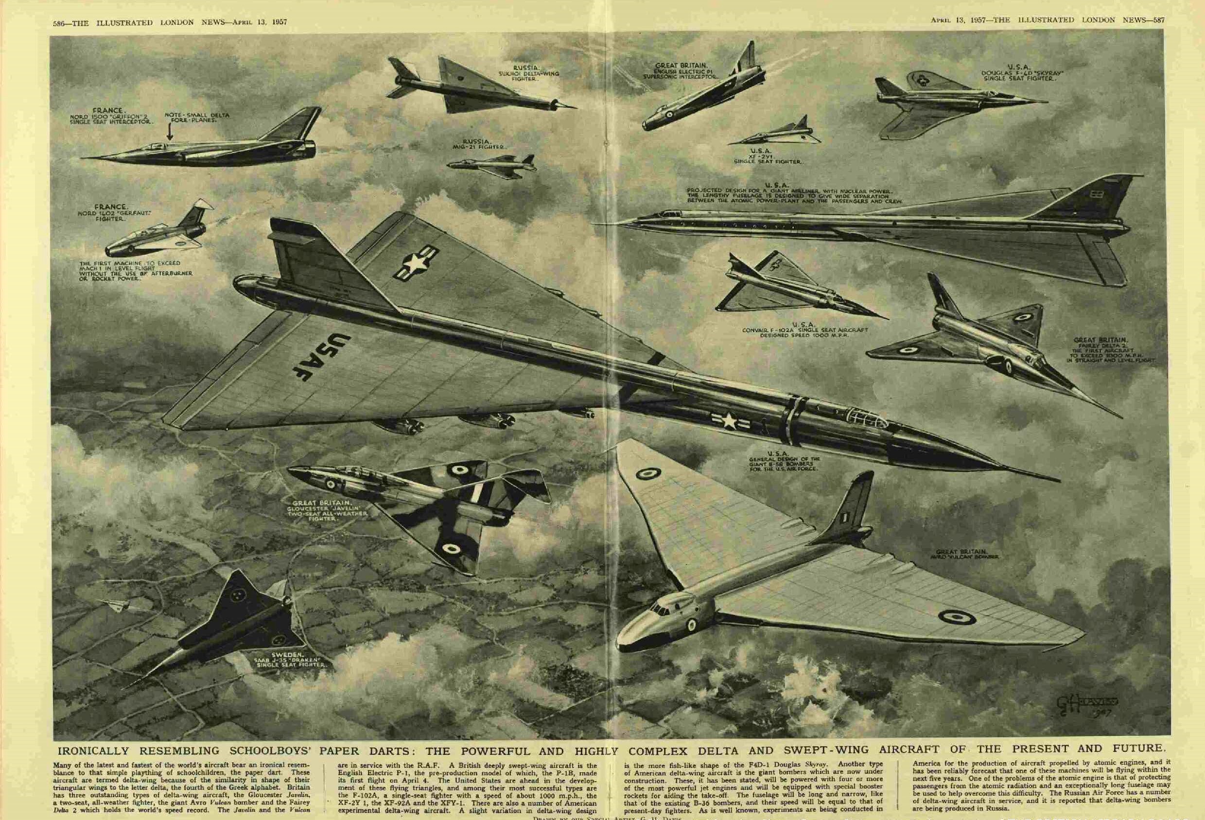 Illustrated London News 67 Year Old Bound Edition 1957 April-June Over 600 Pages. - Bild 13 aus 13