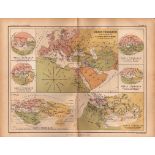 Antique 1867 “Orbis Veteribus Notus” Map of the Known World.