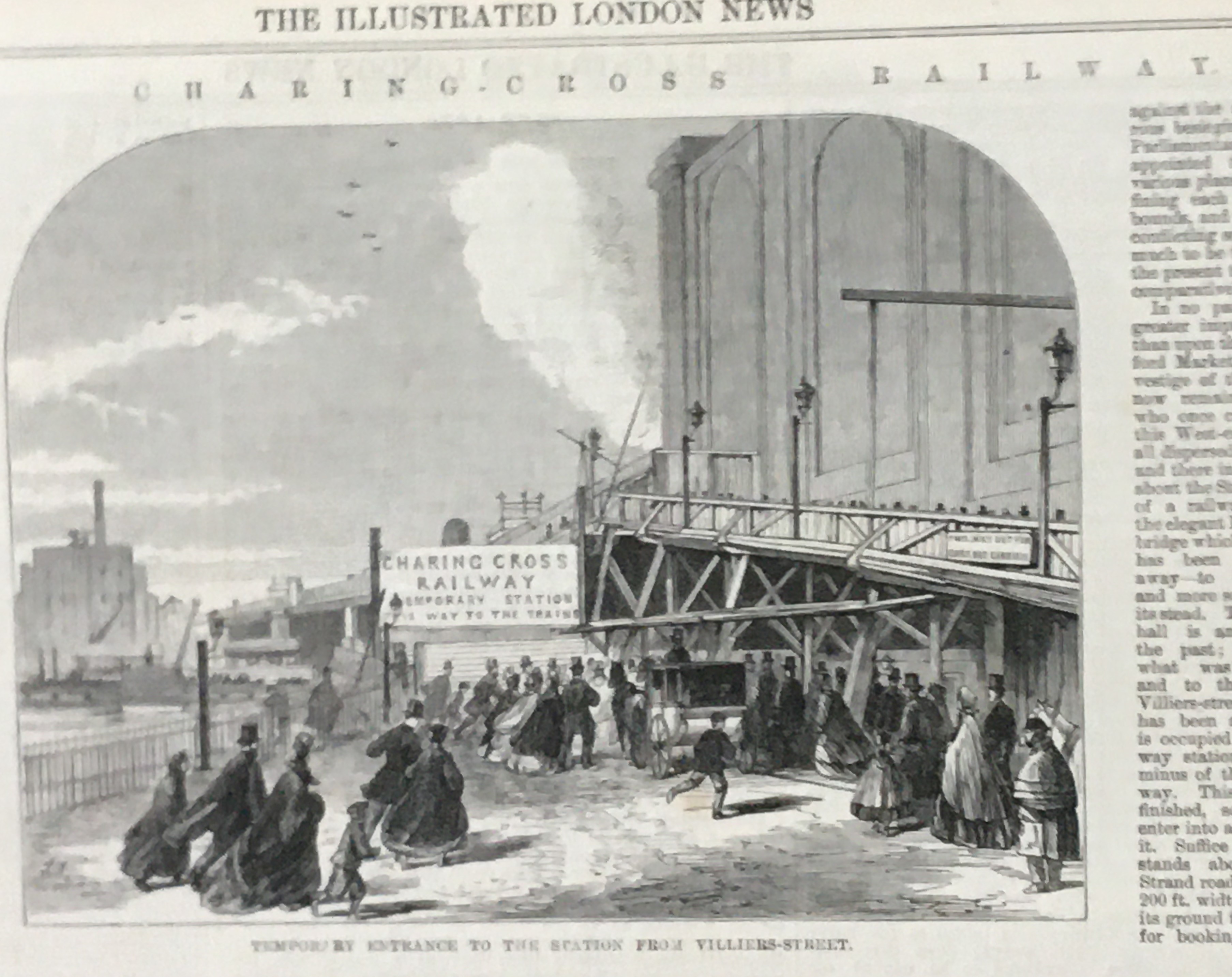 Illustrated London News 160 Years Old Antique Bound Jan-June 1864 Over 600 Pages. - Bild 7 aus 15