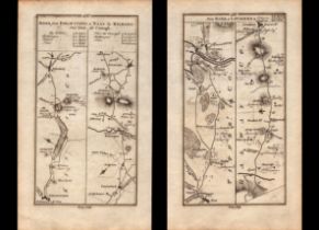 Ireland Rare Antique 1777 Map Birr Rathangan Kildare Galway Tipperary.