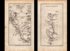 Ireland Rare Antique 1777 Map Donegal Killybegs Mountcharles.
