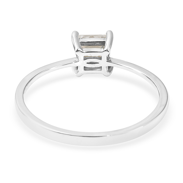 New! J Francis Sterling Silver Solitaire Ring Made with Swarovski Zirconia - Image 3 of 3