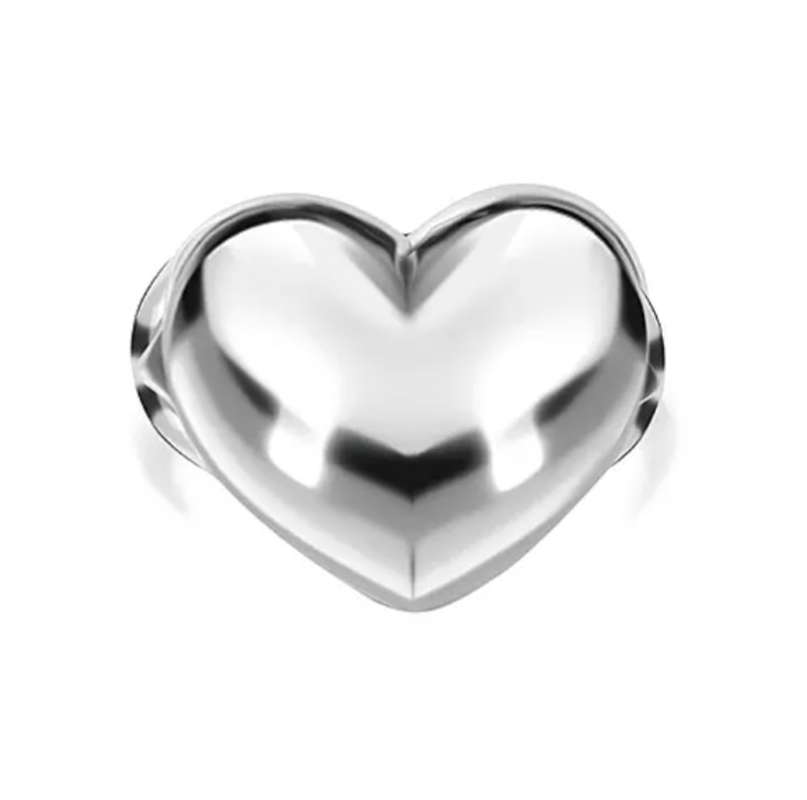New! Sterling Silver Heart Ring - Image 3 of 5