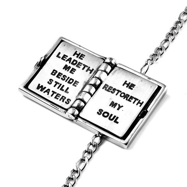 New! Holy Bible Bracelet in Stainless Steel - Image 4 of 6