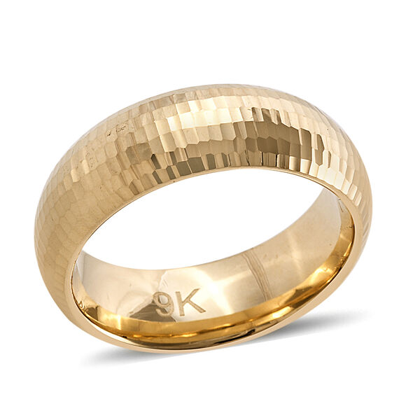 New! 9K Ladies Royal Bali Collection Diamond Cut Band Ring - Image 2 of 2