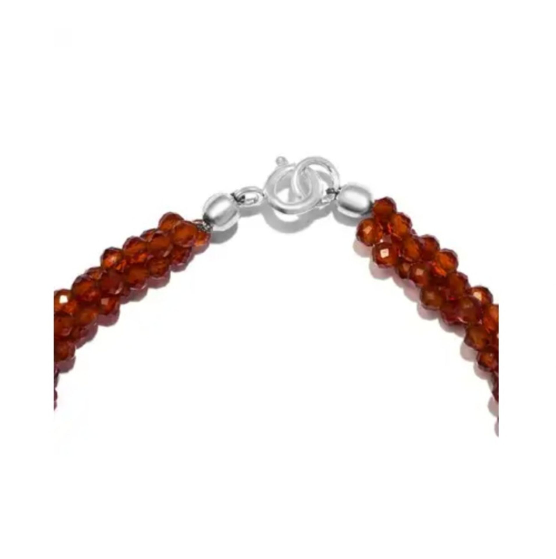 New! Hessonite Garnet Bracelet - Image 4 of 4