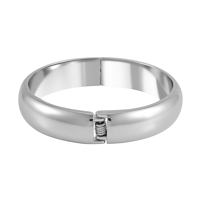 New! Bangle In Silver Tone - Image 6 of 6