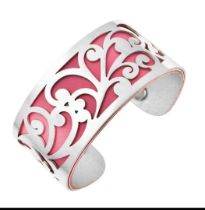 New! Designer Inspired-Vine Pattern Cuff Bangle