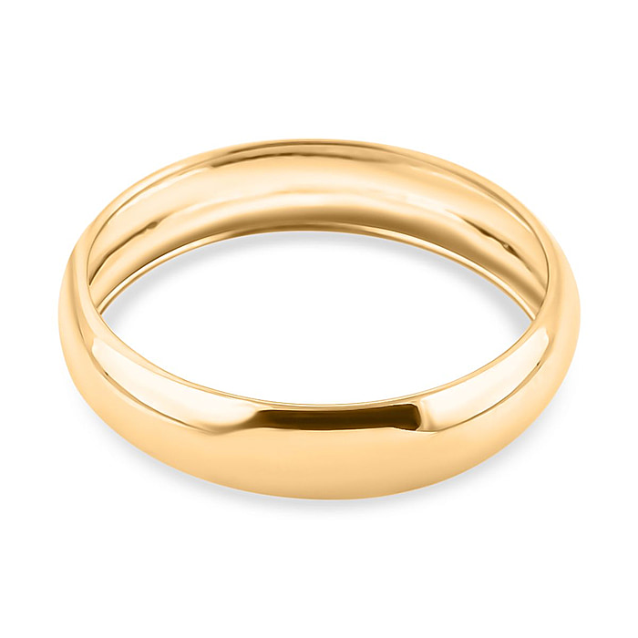 New! 9K Yellow Gold Band Ring - Image 3 of 4