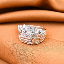 New! Royal Bali Collection - Sterling Silver Barong Ring