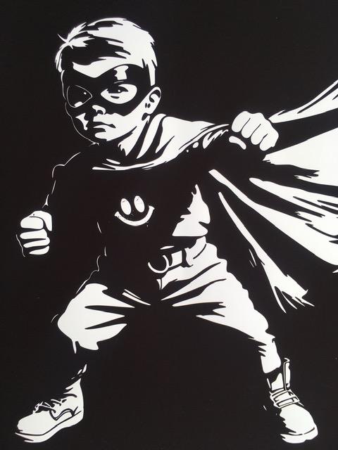 Chris Boyle (b1972) 'We Can Be Heroes' Bowie Pop Urban/Street Art Print, AP, COA, 2024 - Image 2 of 10