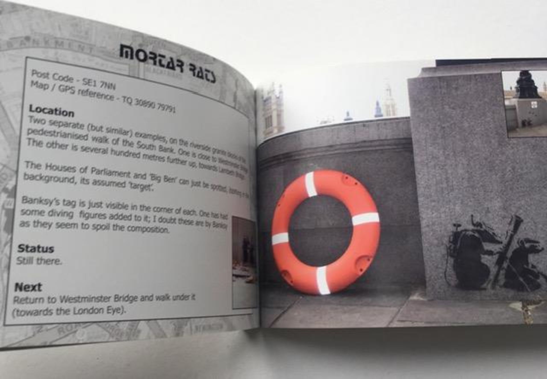 BANKSY (b.1974) ‘Martin Bulls ‘Banksy Locations & Tours’, with Postcodes, Volume 1, 2nd Ed, 2010 - Image 5 of 17