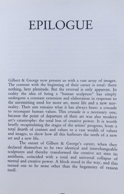 GILBERT & GEORGE (b.1943 & 42) Hand Signed in pen, The Art of Gilbert and George, 1st Edition, 19... - Bild 29 aus 33