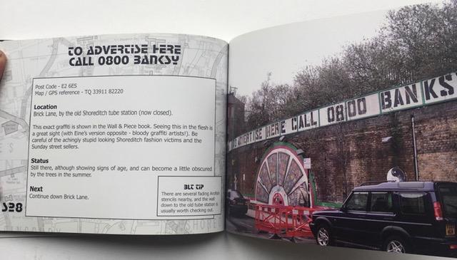 BANKSY (b.1974) ‘Martin Bulls ‘Banksy Locations & Tours’, with Postcodes, Volume 1, 2nd Ed, 2010 - Image 12 of 17