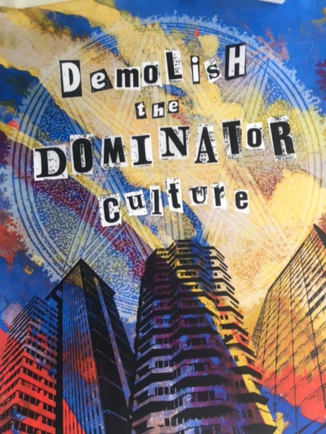 Jamie Reid (1947-23) ‘Demolish the Dominator Culture,’ limited edition 100/100 screen print, 2009 - Image 2 of 6