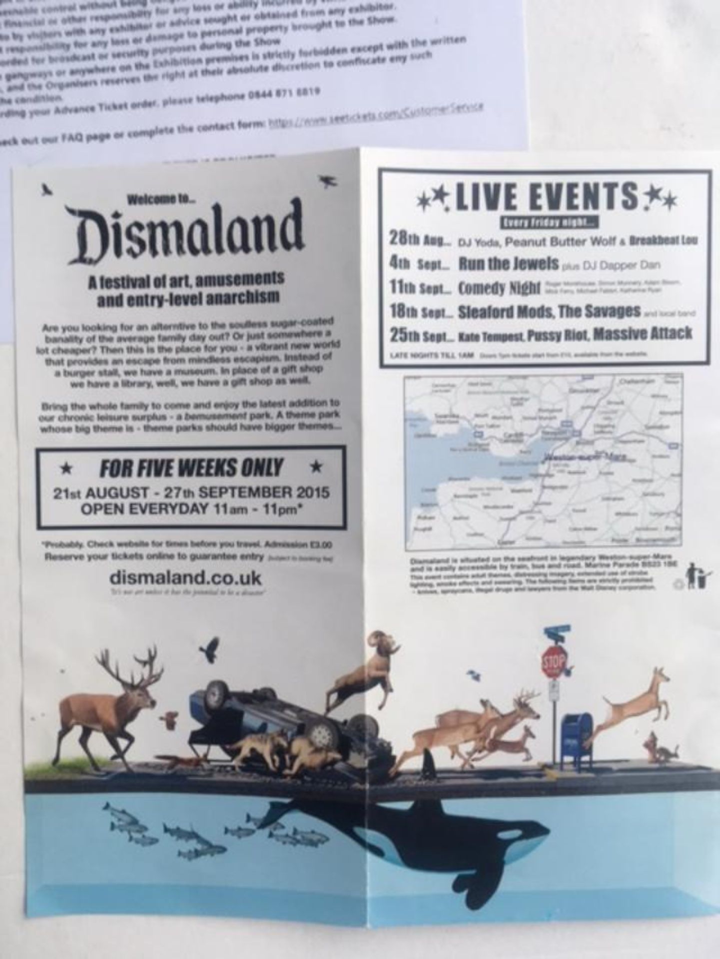 Banksy (1974) Six Dismaland Bemusement Park Souvenirs incl 'Keep it Real' found Banksy free art 2... - Image 10 of 27