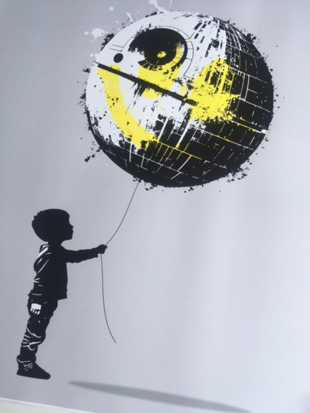 Chris Boyle (b 1972) 'Smile Star' In Yellow, Urban/Street Art Print, Printers Poof, COA, 2024 - Image 10 of 11