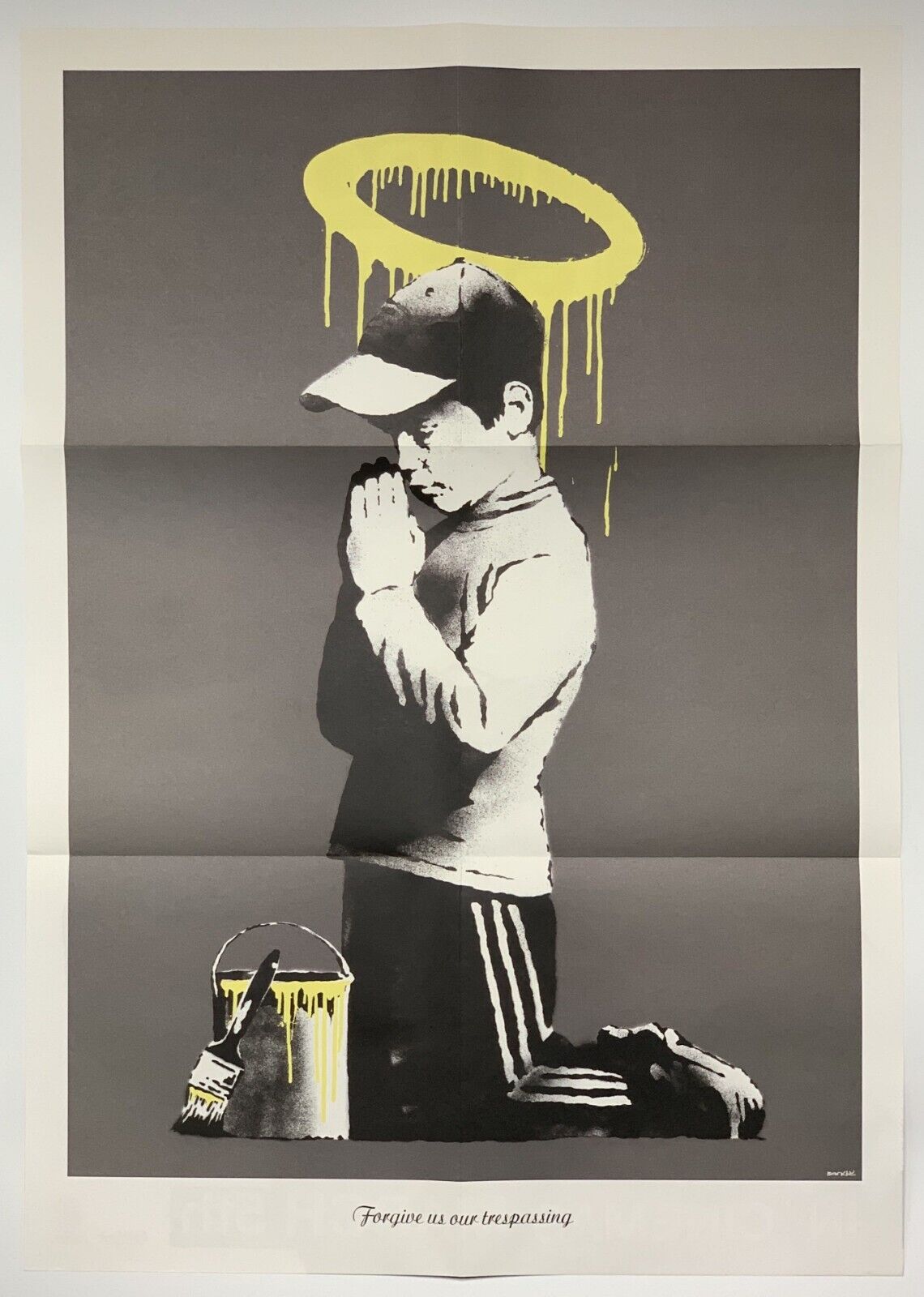 Banksy (b 1974-)'Forgive Us Our Trespassing', Original double-sided poster and Don't Panic pack 2... - Image 4 of 13