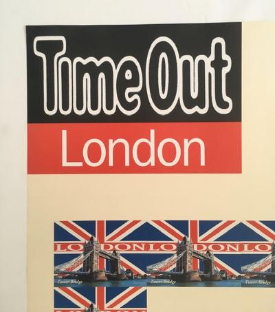 GILBERT & GEORGE (b.1943 & 42) Italian & British, Signed, Time Out London, Bridge Flagsky ltd ed 2.. - Image 7 of 15