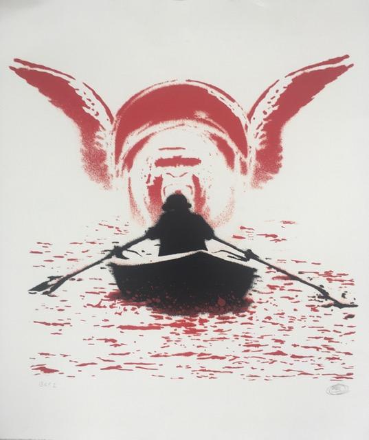 NICK WALKER (b 1969) ‘A New Dawn’, Publishers Copy, screen print, signed, limited edition, 2007
